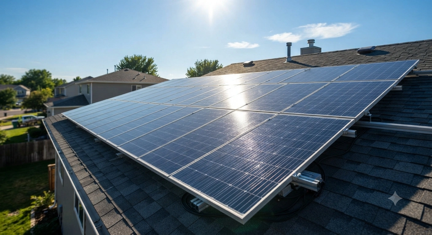 Solar panels installation by Tech Life Solar in Kolkata